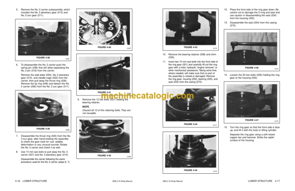 Daewoo Solar 280LC-3 Hydraulic Excavator Shop Manual (Serial Number 001 thru 5444) - Image 3