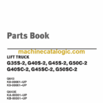 Doosan G35S-2, G40S-2, G45S-2, G50C-2 G40SC-2, G45SC-2, G50SC-2 Lift Trucks Parts Manual (G643K8-00001~UPK9-00001~UPG643EKA-00001~UPKB-00001~UP)
