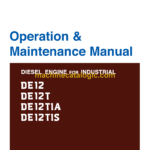 Doosan DE12, DE12T, DE12TIA, DE12TIS Engine Operation and Maintenance Manual
