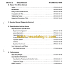 Sumitomo SH75X-3 Hydraulic Excavator Shop Manual (WLSM075X3-00W)