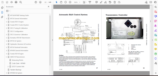 Doosan MT36, MT40B Articulated Dump Truck Trouble Shooting Manual (991004) - Image 2
