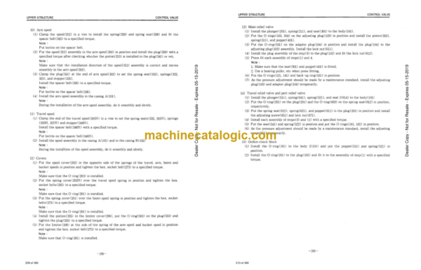 Doosan DH130-2 Excavator Shop Manual - Image 2