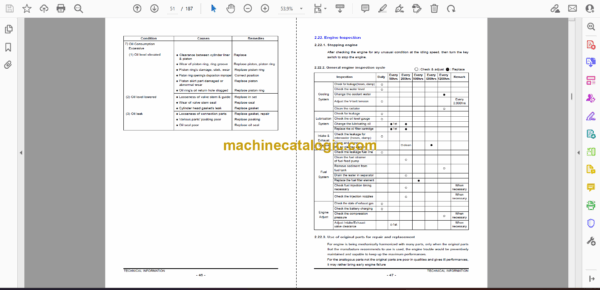 Doosan DE12, DE12T, DE12TIA, DE12TIS Engine Operation and Maintenance Manual - Image 2