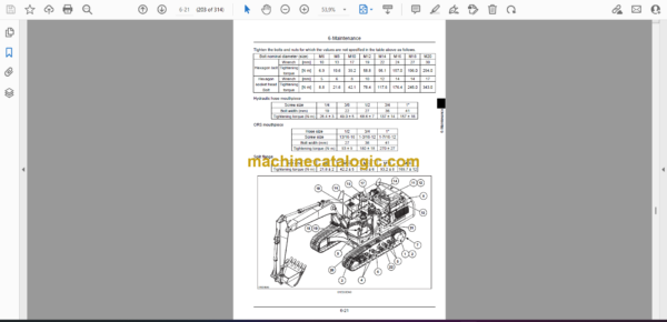 Sumitomo SH330-6, SH330LC-6, SH350HD-6, SH350LHD-6 Hydraulic Excavator Operators Manual (WDL3306-3W) - Image 2
