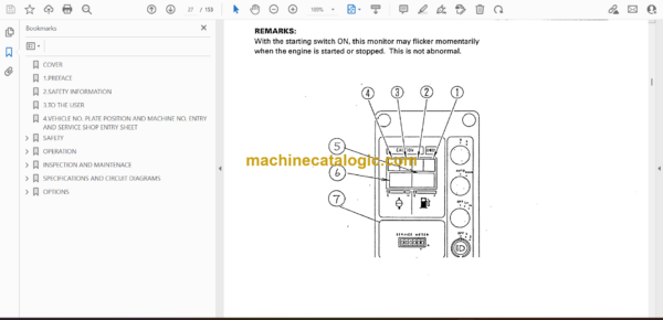 Komatsu BR200-1 Mobile Debris Crusher Operation and Maintenance Manual (SEAM002900) - Image 2