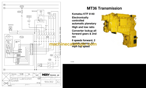 Doosan MT36, MT40B Articulated Dump Truck Trouble Shooting Manual (991004) - Image 3