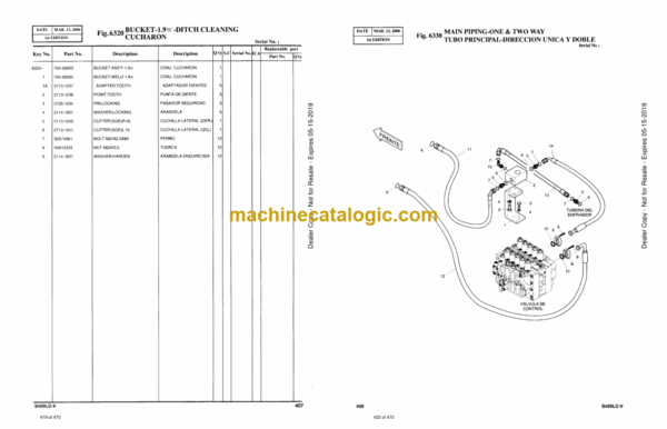 Doosan Solar 400LC-V Excavator Parts Manual (Serial Number 0001 and Up) - Image 3