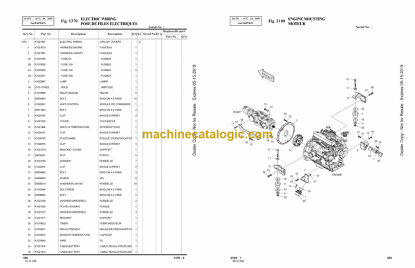 Doosan SSL 450 Skid Steer Loader Parts Manual (Serial Number AL to AP) - Image 3