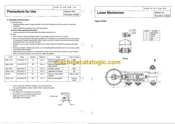 Sumitomo SH75X-3 Hydraulic Excavator Shop Manual (WLSM075X3-00W) - Image 3