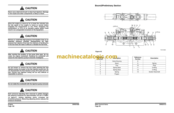 Doosan DX55W Wheeled Excavator Shop Manual (Serial Number 5001 and Up) - Image 4
