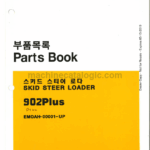 Doosan 902 Plus Skid Steer Loader Parts Manual (Serial Number 00001 and UP)