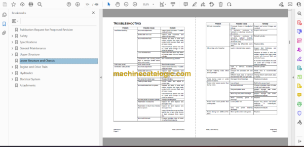 Doosan Mega Wheel Loader 200 Shop Manual (Serial Number 0001 and Up) - Image 2