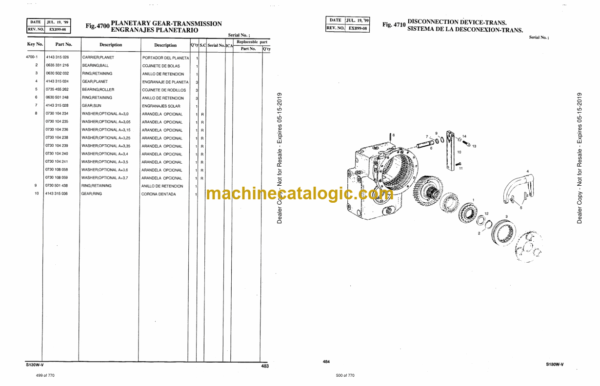 Doosan Solar 130W-V Wheeled Excavator Parts Manual (Serial Number 0001 and Up) - Image 2