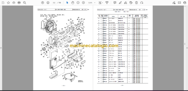 Sumitomo SH130-5BH, SH130-5BB, SH130-5LC Hydraulic Excavator Parts Manual (WCLA120A51BH, WCLA120A51BB, WCLA120A51LC) - Image 2