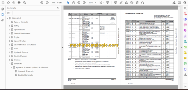 Doosan DX420LC-5 Hydraulic Excavator Shop Manual (Serial Number 10001 and Up) - Image 4