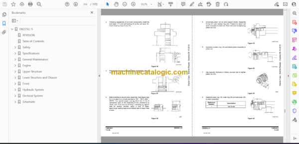 Doosan DX225LL-5 Forestry Machine Shop Manual (Serial Number 10001 and Up) - Image 2