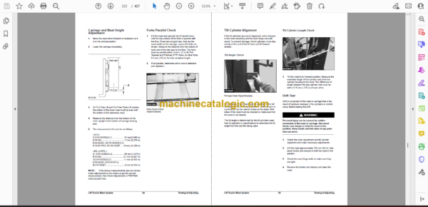 Daewoo BC15S, BC18S, BC20SC Lift Truck Service Manual - Image 2