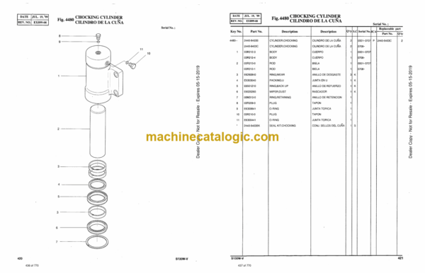 Doosan Solar 130W-V Wheeled Excavator Parts Manual (Serial Number 0001 and Up) - Image 3
