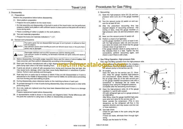Sumitomo SH130-5 Hydraulic Excavator Shop Manual (WLSM1305-00W) - Image 2