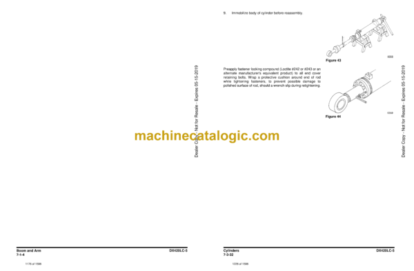 Doosan DX420LC-5 Hydraulic Excavator Shop Manual (Serial Number 10001 and Up) - Image 2