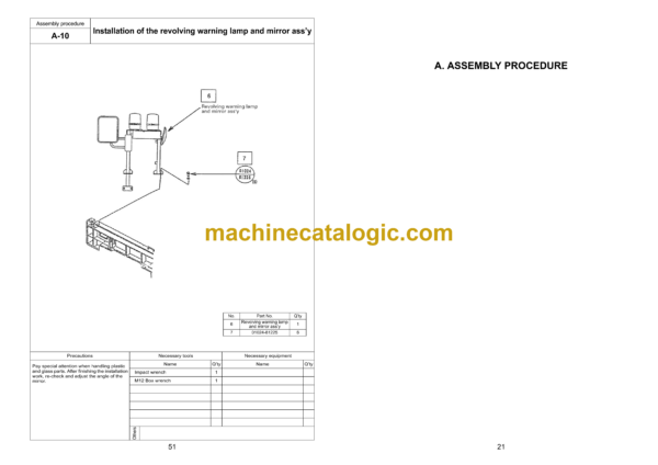 Komatsu BR550JG-1 Galeo Mobile Crusher Field Assembly Instruction (GEN00030-01) - Image 4