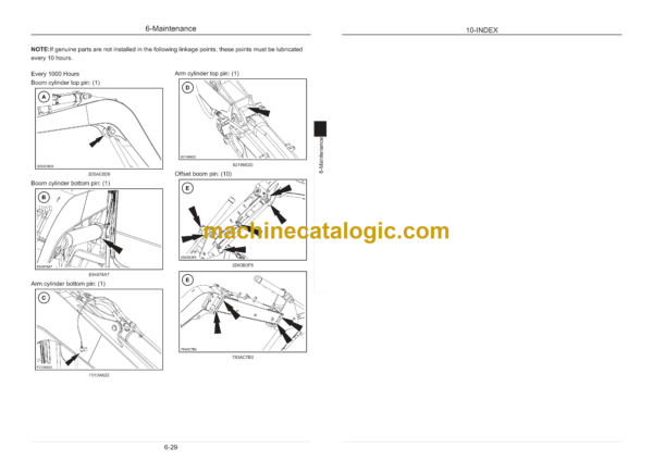 Sumitomo SH75X-6A, SH75XU-6A Hydraulic Excavator Operators Manual (WDL0756-8NZ) - Image 3