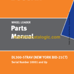 Doosan DL300-5TRAV Wheel Loader Parts Manual (Serial Number 10001 and Up)