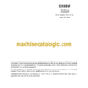 Doosan DX55W Excavator Parts Manual (Serial Number 5001 and Up)