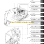 Sumitomo SH135X-3B Hydraulic Excavator Parts Manual (WCLA135B37BH, WCLA135B37BB)