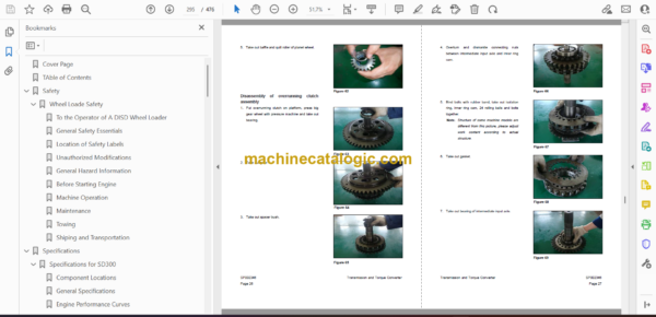 Doosan SD300 Wheeled Excavator Shop Manual (Serial Number 1001 and Up) - Image 2