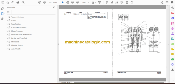 Doosan DX35Z Crawler Excavator Shop Manual (Serial Number 5001 and Up) - Image 2