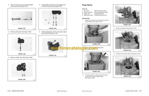 Doosan Daewoo Solar 200W-3 Excavator Shop Manual (Serial Number 0009 and Up) - Image 4