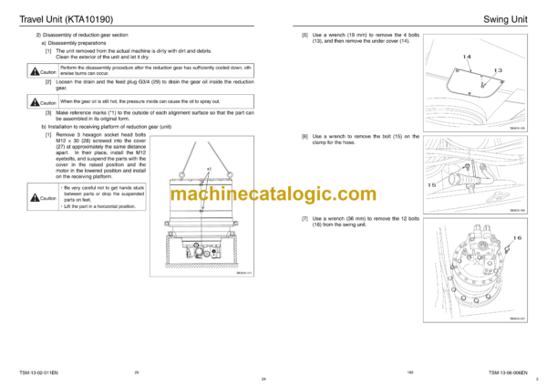 Sumitomo SH460HD, 480LHD-5, SH500LHD-5 Hydraulic Excavator Service Text & Troubleshooting Manual & Shop Manual - Image 4