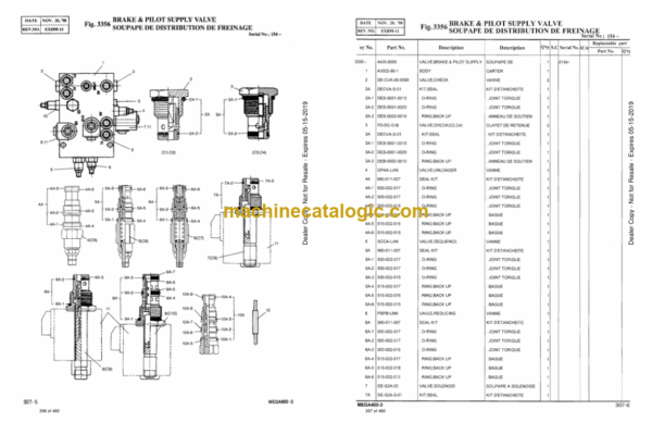 Doosan Mega 400-3 Wheel Loader Parts Manual (Serial Number 0001 and Up) - Image 3