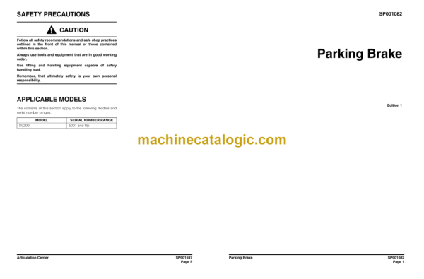 Doosan DX255LC Hydraulic Excavator Shop Manual (Serial Number 5001 thru 5143) - Image 4
