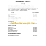 Daewoo BC15T, BC18T, BC20T Lift Truck Service Manual