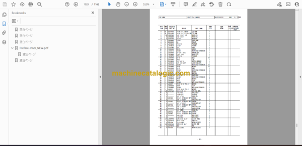 Sumitomo SH330-5, SH330LC-5, SH350HD-5, SH350LHD-5 Hydraulic Excavator Parts Manual (WCL3306-0W) - Image 2