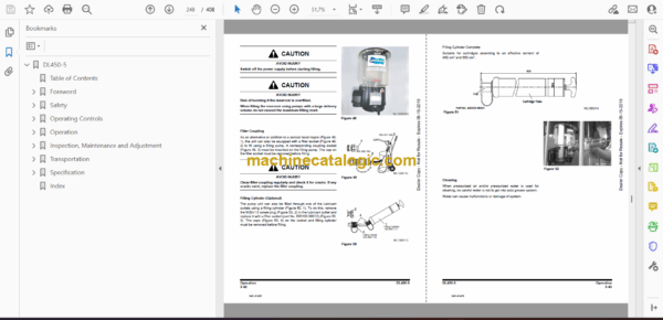 Doosan DL450-5 Wheel Loader Operation and Maintenance Manual (Serial Number 10001 and Up) - Image 2