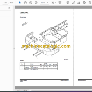 Doosan DL300-5, DL350-5 Wheel Loader Shop Manual (Serial Number 10001 and Up)