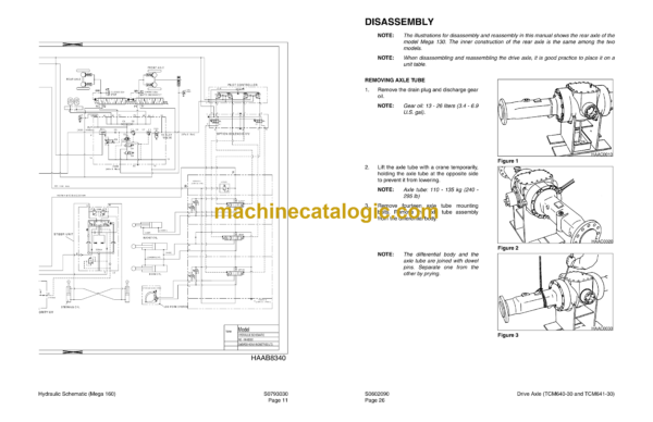 Doosan Mega 160 Wheel Loader Shop Manual (Serial Number 0001 thru 1020) - Image 3