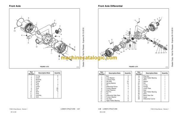 Doosan Solar 170W-3 Excavator Shop Manual (Serial Number 0737 and Up) - Image 3