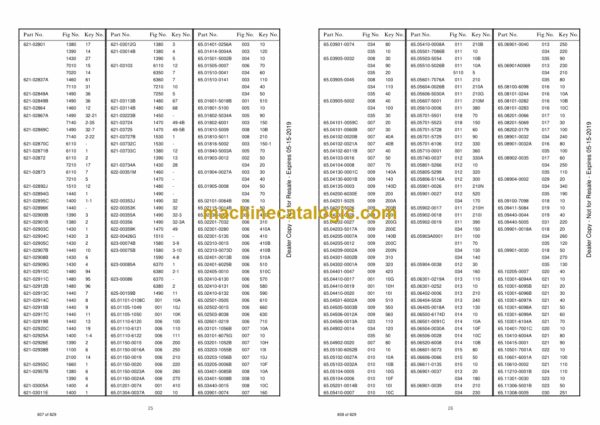Doosan DX380LC Excavator Parts Manual (Serial Number 5109 and Up) - Image 3
