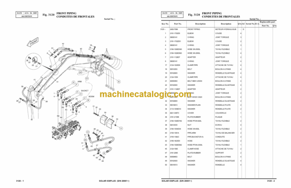 Doosan S030P Mini Excavator Parts Manual (Serial Number 20001 and UP) - Image 4