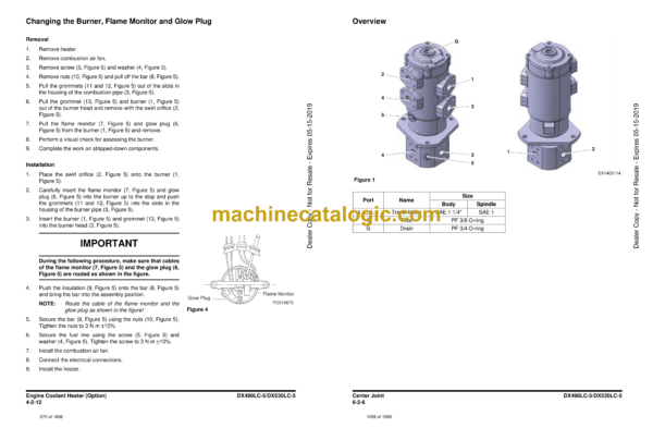 Doosan DX490LC-5, DX530LC-5 Hydraulic Excavator Excavator Shop Manual (Serial Number 10001 and Up) - Image 4