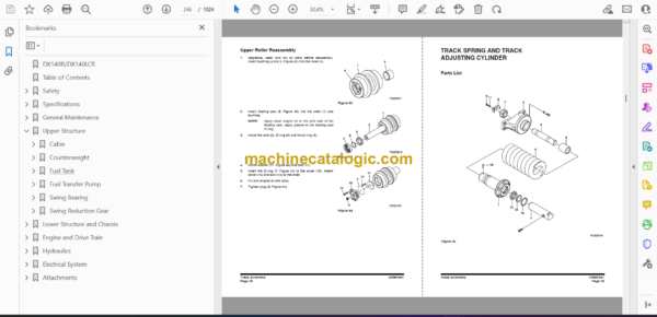 Doosan DX140R Hydraulic Excavator Shop Manual (Serial Number 5001 and Up) - Image 2