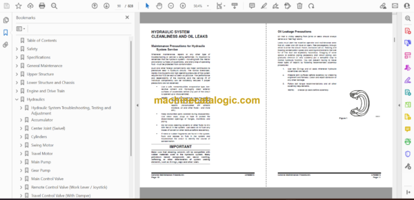 Doosan DX350LC Hydraulic Excavator Shop Manual (Serial Number 5980 and Up) - Image 2