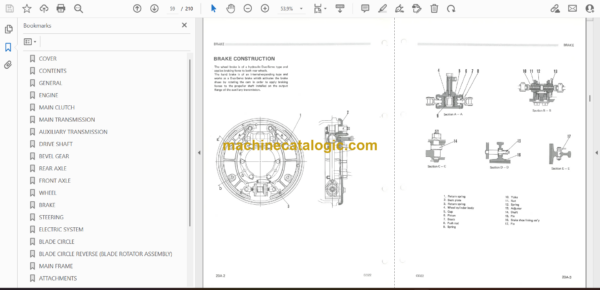 Komatsu GD22H Motor Graders Shop Manual (BE1) - Image 2