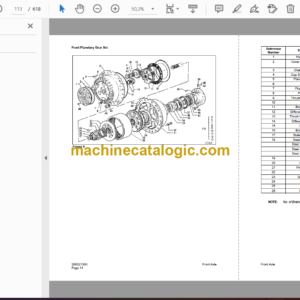 Doosan Mega 400-V Wheel Loader Shop Manual (Serial Number 1001 and Up)