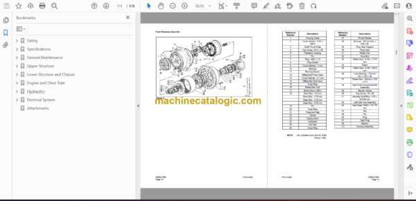 Doosan Mega 400-V Wheel Loader Shop Manual (Serial Number 1001 and Up) - Image 2