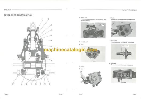 Komatsu GD22H Motor Graders Shop Manual (BE1) - Image 3